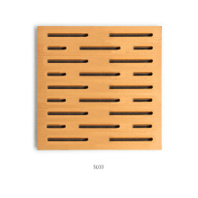 Effective Soundproofing Wooden Board Acoustic Perforated Wall Panel